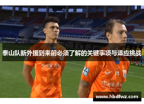 泰山队新外援到来前必须了解的关键事项与适应挑战
